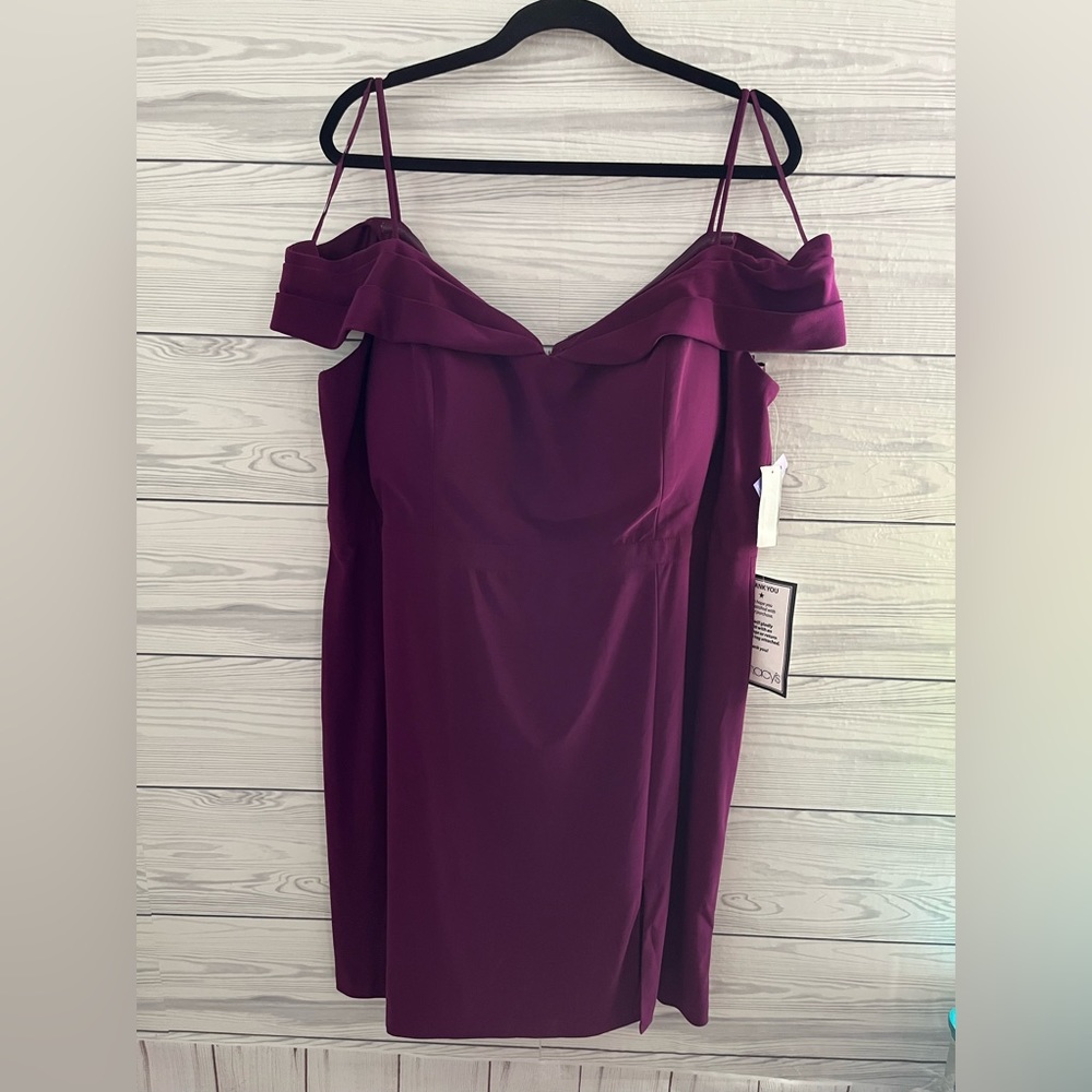 Morgan & Co Off Shoulder Dress 20W